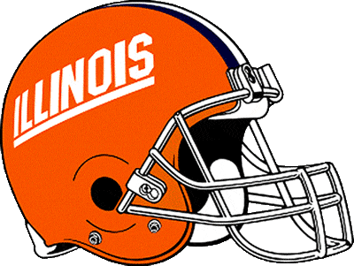 Illinois Fighting Illini 1989-2004 Helmet Logo iron on transfers for fabric